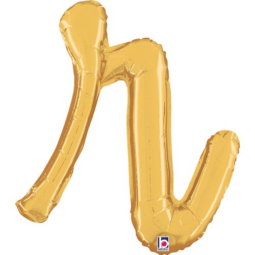 Letter Script Gold