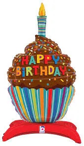 站立杯子生日蛋糕